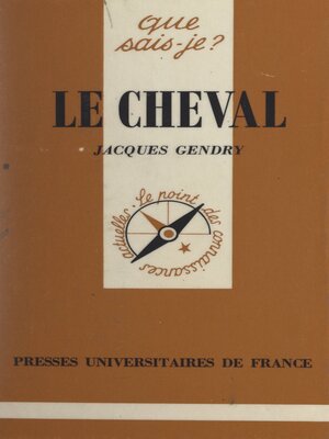 cover image of Le cheval